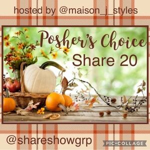 🍁 FRI 9/26/25⭐️ Posher’s Choice ⭐️share 20